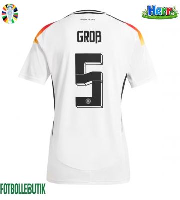 Tyskland Pascal Gross #5 Hemmatröja EM 2024 Kortärmad